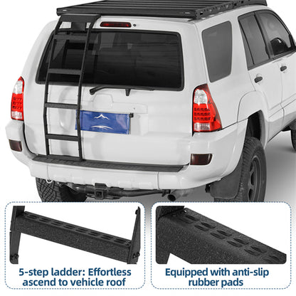 Rear Hatch Ladder For 2003-2009 Toyota 4Runner w/o Spoiler - Ultralisk4x4