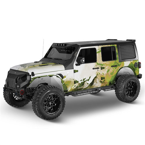 Front & Rear Aluminum Inner Fender Liners For 2018-2025 Jeep Wrangler JL (Excluding Rubicon 3.6L Engine)- Ultralisk4x4