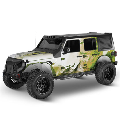 Front & Rear Aluminum Inner Fender Liners For 2018-2025 Jeep Wrangler JL (Excluding Rubicon 3.6L Engine)- Ultralisk4x4