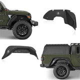 Jeep JT Front Inner Fender Liners & Rear Inner Fender Liners for 2020-2023 Jeep Gladiator JT - ultralisk4x4 ul70127013s 3