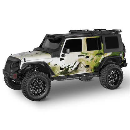 Front & Rear Aluminum Inner Fender Liners For 2007-2018 Jeep Wrangler JK - Ultralisk4x4
