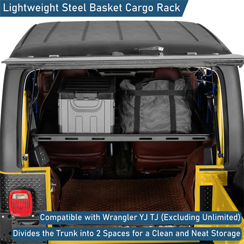 Interior Cargo Rack For 1987-2006 Jeep Wrangler YJ TJ(Excluding Unlimited) - Ultralisk4x4