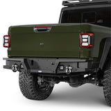 Jeep Gladiator JT Rock Crawler Stubby Front & Rear Bumper (20-24)- ultralisk4x4 ul30317003s 14