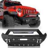 Jeep Gladiator JT Rock Crawler Stubby Front & Rear Bumper (20-24)- ultralisk4x4 ul30317003s 5