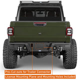 Jeep JT Rear Bumper Back Bumper for 2020-2024 Jeep Gladiator JT - Ultralisk 4x4  ul7003s 6