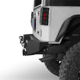 Rock Crawler Front Bumper & Different Trail Rear Bumper Combo Kit for 2007-2018 Jeep Wrangler JK JKU ultralisk4x4 ULB.2055+ULB.2030 10