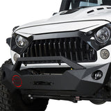 Rock Crawler Front Bumper & Different Trail Rear Bumper Combo Kit for 2007-2018 Jeep Wrangler JK JKU ultralisk4x4 ULB.2055+ULB.2030 6