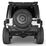 Rock Crawler Front Bumper & Different Trail Rear Bumper Combo Kit for 2007-2018 Jeep Wrangler JK JKU ultralisk4x4 ULB.2055+ULB.2030 9