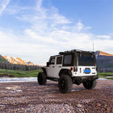 Jeep JK Different Trail Rear Bumper w/Hitch Receiver(07-18 Jeep Wrangler JK) - Ultralisk 4x4