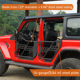 Jeep Tube Doors 4-Door Rock Crawler half doors for 2018-2023 Jeep Wrangler JL & Jeep Gladiator JT - Ultralisk 4x4 ul300910016 10