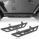 Tubular Side Armor Side Step Bars For 2018-2023 Jeep Wrangler JL - Ultralisk4x4 ul3050 2