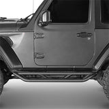 Tubular Side Armor Side Step Bars For 2018-2023 Jeep Wrangler JL - Ultralisk4x4 ul3050 7