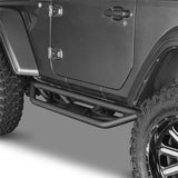 Tubular Side Armor Side Step Bars For 2018-2023 Jeep Wrangler JL - Ultralisk4x4 ul3050 8