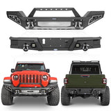 Jeep JT Front Bumper & Rear Bumper for 2020-2024 Jeep Gladiator JT ul70033013s 3