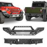 Jeep JT Front Bumper & Rear Bumper for 2020-2024 Jeep Gladiator JT ul70033013s 4