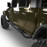 Jeep JT Side Steps Star Tubular Running Bards for 2020-2023 Jeep Gladiator JT - Ultralisk 4x4  ul7002s 4
