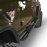 Jeep JT Side Steps Star Tubular Running Bards for 2020-2023 Jeep Gladiator JT - Ultralisk 4x4  ul7002s 5