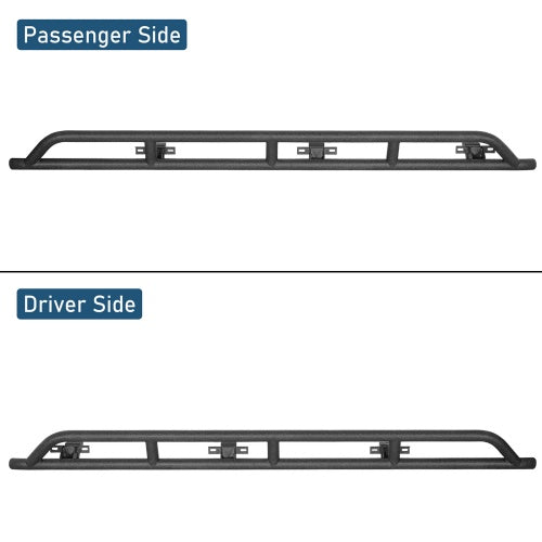 JEEP JT Rock Rails & Tube Slider Rocker Guards (20-26 Jeep Gladiator JT) - Ultralisk 4x4
