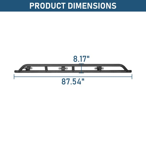 JEEP JT Rock Rails & Tube Slider Rocker Guards (20-26 Jeep Gladiator JT) - Ultralisk 4x4