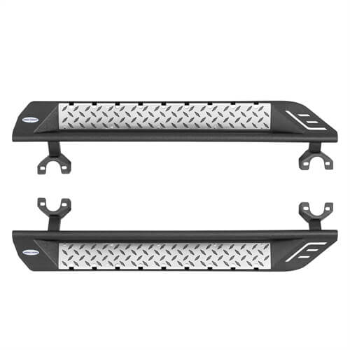 2007-2018 Jeep Wrangler JK Side Armor Side Step Bars For 2-Door - Ultralisk4x4 ul2083s 15