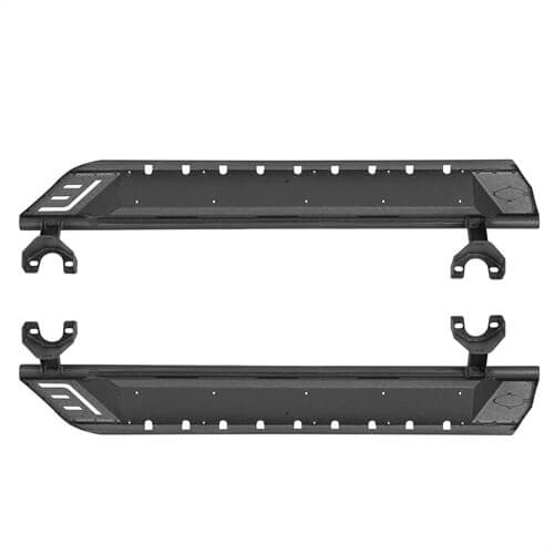 2007-2018 Jeep Wrangler JK Side Armor Side Step Bars For 2-Door - Ultralisk4x4 ul2083s 16