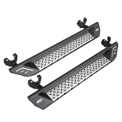 2007-2018 Jeep Wrangler JK Side Armor Side Step Bars For 2-Door - Ultralisk4x4 ul2083s 18