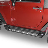 2007-2018 Jeep Wrangler JK Side Armor Side Step Bars For 2-Door - Ultralisk4x4 ul2083s 7