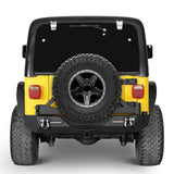 Jeep TJ Front and Rear Bumper Combo w/Tire Carrier for 1997-2006 Jeep Wrangler TJ - ultralisk 4x4 ULB.1010+ULB.1011 7