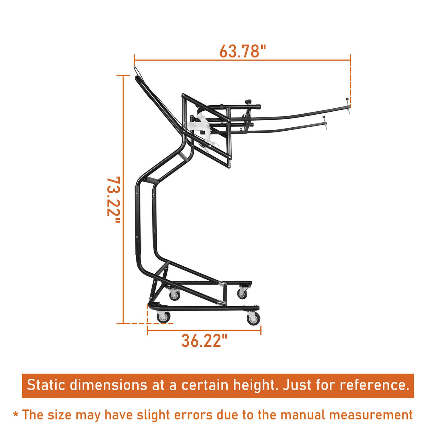 Movable Door Storage Cart Holder & Hard Top Lift Holder Rack For 1997-2025 Jeep Wrangler TJ JK JL JT & Ford Bronco - Ultralisk 4x4