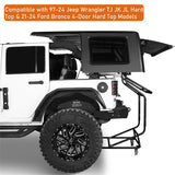 Jeep Wrangler TJ JK JL Ford Bronco Hardtop Removal Tool Movable Holder Lift Cart MMR10060 5