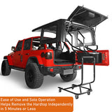 Jeep Wrangler TJ JK JL Ford Bronco Hardtop Removal Tool Movable Holder Lift Cart MMR10060 6