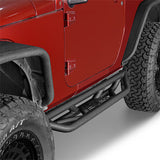 Jeep Wrangler JK 2-Door Side Steps Side Armor Off Road Parts - Ultralisk4x4 ul2087 6