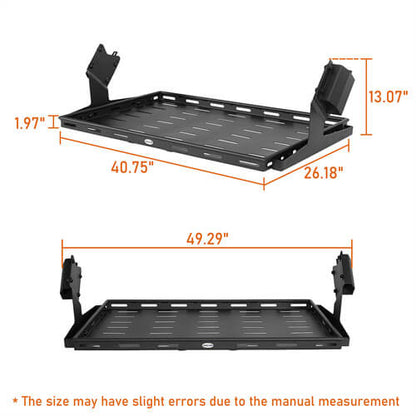 Bronco 4-Door Lightweight Steel Basket Cargo Rack For 2021-2023 Ford Bronco - ultralisk4x4 ul8917s 14