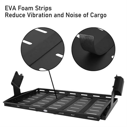 Bronco 4-Door Lightweight Steel Basket Cargo Rack For 2021-2023 Ford Bronco - ultralisk4x4 ul8917s 9