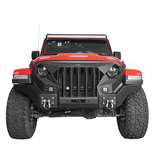 Jeep JL Mad Max Front Bumper & Rear Bumper for 2018-2023 Jeep Wrangler JL ultralisk ULB.3020+3003 4