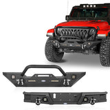 Mid Width Front Bumper & Rear Bumper(20-24 Jeep Gladiator JT) - ultralisk4x4