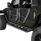 Jeep JT Mid Width Front Bumper & Rear Bumper & Running Boards for 2020-2023 Jeep Gladiator JT Ultralisk 4x4 ULB.3018+7003+7000 10