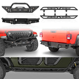 Mid Width Front Bumper & Rear Bumper & Running Boards(20-24 Jeep Gladiator JT) - Ultralisk 4x4
