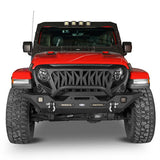 Jeep JT Mid Width Front Bumper & Rear Bumper & Side Steps for 2020-2023 Jeep Gladiator JT ultralisk4x4 ULB.3018+7003+7001 4