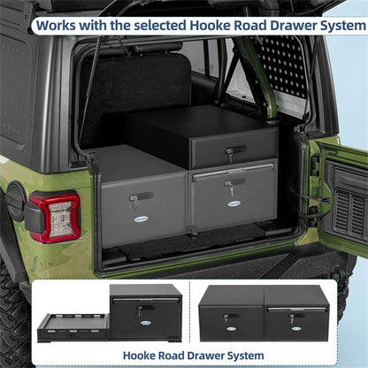 Modular Additional Drawer For 2015-2025 Jeep Wrangler JK & JL 4-Door & 2021-2025 Ford Bronco 4-Door - Ultralisk4x4