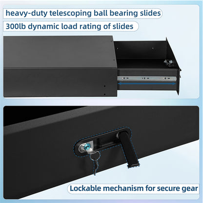 Modular Additional Drawer For 2015-2025 Jeep Wrangler JK & JL 4-Door & 2021-2025 Ford Bronco 4-Door - Ultralisk4x4