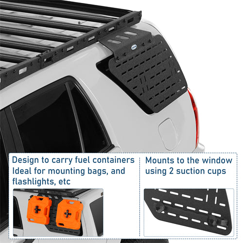 Rear Window Exterior Storage Panel Molle Panel Kit For 2003-2009 Toyota 4Runner - Ultralisk4x4