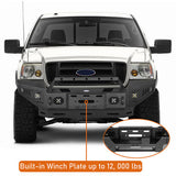 Off Road Front Bumper w/ Winch Plate For 2004-2008 Ford F-150 - Ultralisk4x4-u8006-5