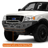Off Road Front Bumper w/ Winch Plate For 2004-2008 Ford F-150 - Ultralisk4x4-u8006-6