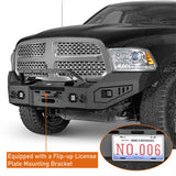 2013-2018 Ram 1500 Off-Road Front Bumper Aftermarket Truck Accessories - Ultralisk4x4 ul6024 8