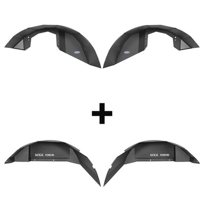 Off-Road Front & Rear Inner Fender Liners For 2021-2025 Ford Bronco (Excluding Raptor) - Ultralisk4x4