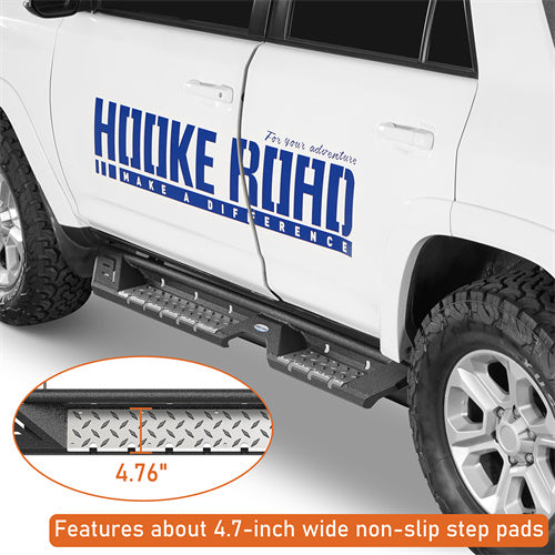 Nerf Side Step Bars For 2010-2024 Toyota 4Runner (Excluding Limited, Nightshade, TRD Sport & 10-13 SR5) - Ultralisk4x4