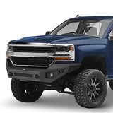 Off-Road Full-Width Front Bumper Aftermarket Truck Accessories For 2016-2018 Chevy Silverado 1500 - Ultralisk4x4 ul9029 4