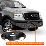 Off-Road Full-Width Front Bumper Aftermarket Truck Accessories For 2004-2008 Ford F-150 - Ultralisk4x4 ul8005 8