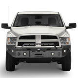 Off-Road Full-Width Front Bumper Aftermarket Truck Accessories For 2009-2012 Ram 1500 - Ultralisk4x4 ul6202 4